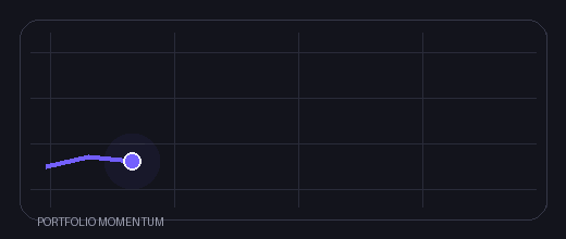 Animated portfolio growth illustration
